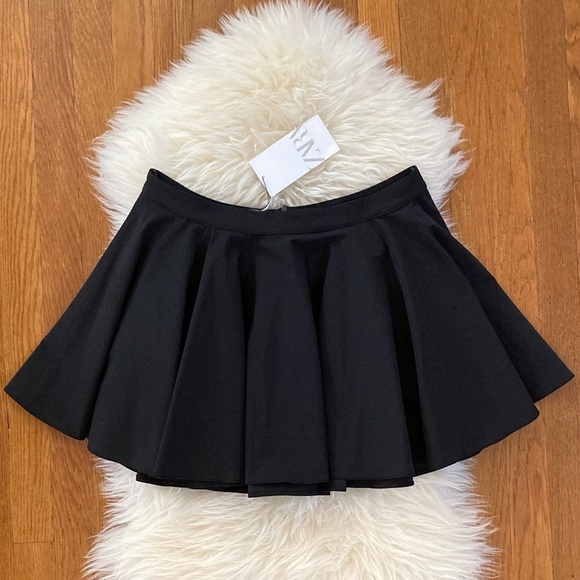 Zara Dresses & Skirts - Zara Full Pleat-Look Mini Skirt